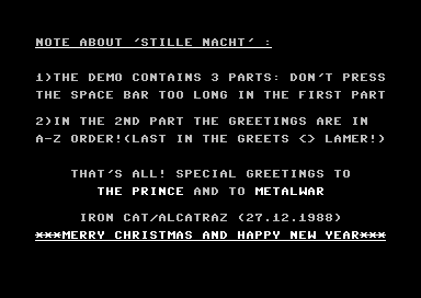 Stille Nacht